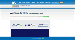 Desktop Screenshot of alker.co.uk