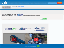 Tablet Screenshot of alker.co.uk